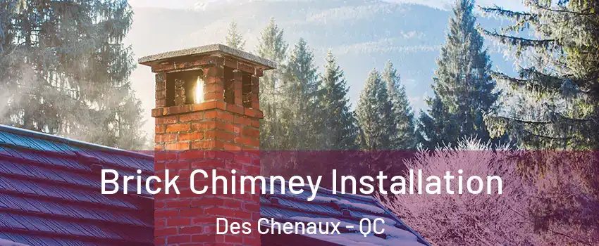  Brick Chimney Installation Des Chenaux - QC