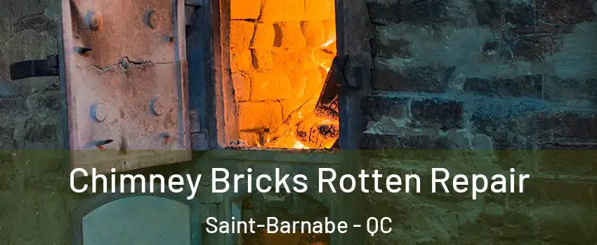 Chimney Bricks Rotten Repair Saint-Barnabe - QC