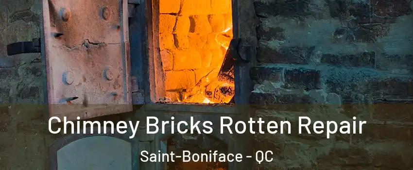  Chimney Bricks Rotten Repair Saint-Boniface - QC