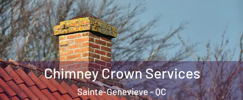  Chimney Crown Services Sainte-Genevieve - QC