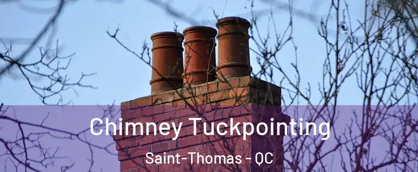  Chimney Tuckpointing Saint-Thomas - QC