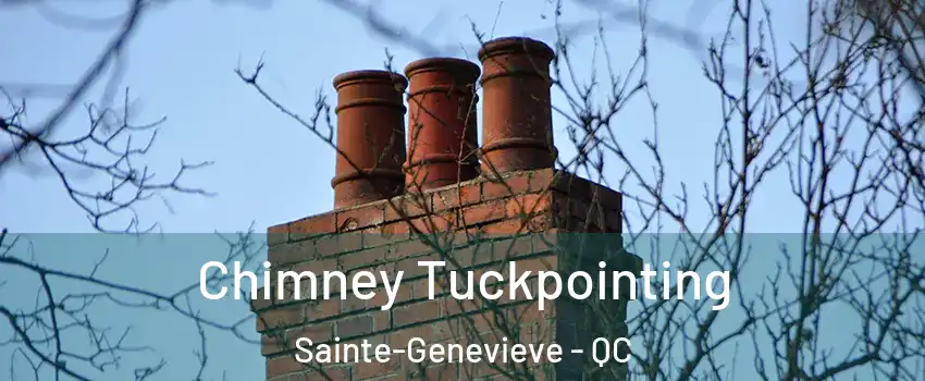  Chimney Tuckpointing Sainte-Genevieve - QC