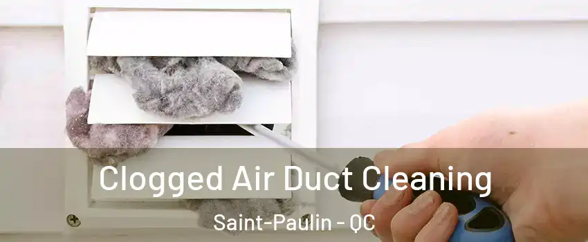 Clogged Air Duct Cleaning Saint-Paulin - QC