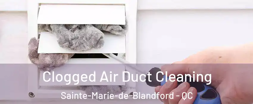  Clogged Air Duct Cleaning Sainte-Marie-de-Blandford - QC