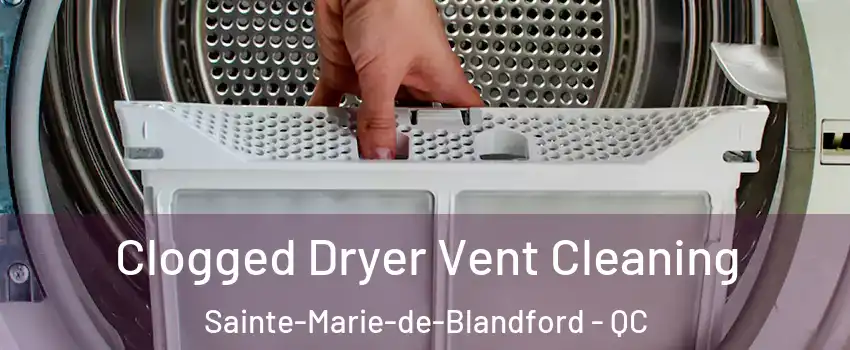  Clogged Dryer Vent Cleaning Sainte-Marie-de-Blandford - QC