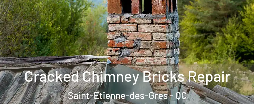  Cracked Chimney Bricks Repair Saint-Etienne-des-Gres - QC