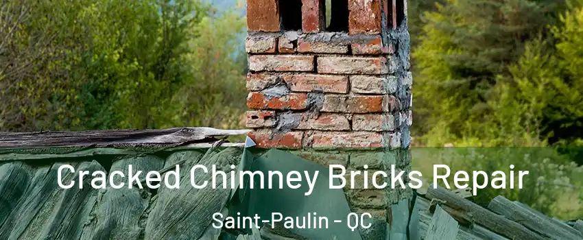 Cracked Chimney Bricks Repair Saint-Paulin - QC