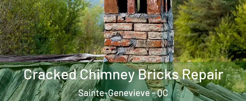  Cracked Chimney Bricks Repair Sainte-Genevieve - QC