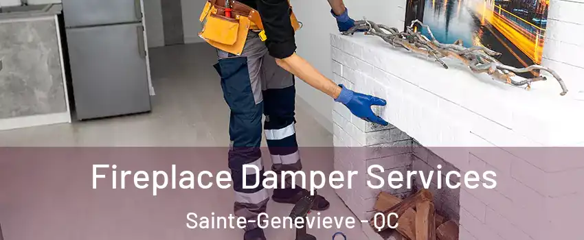 Fireplace Damper Services Sainte-Genevieve - QC