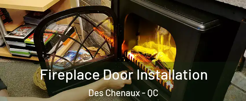  Fireplace Door Installation Des Chenaux - QC
