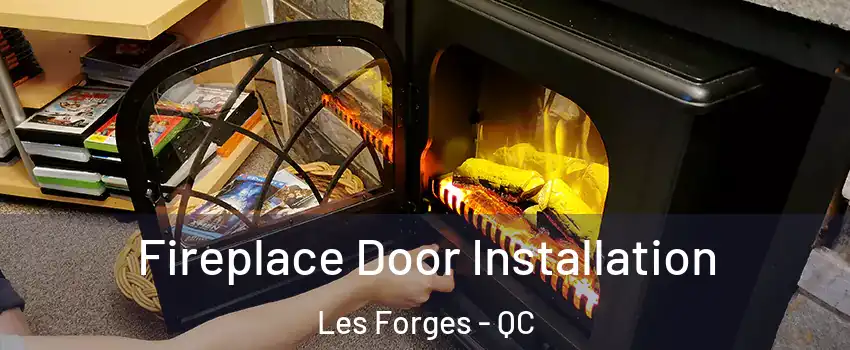  Fireplace Door Installation Les Forges - QC