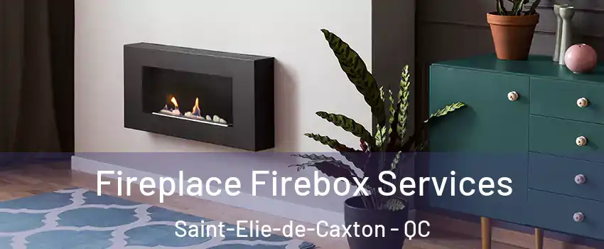  Fireplace Firebox Services Saint-Elie-de-Caxton - QC