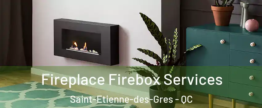  Fireplace Firebox Services Saint-Etienne-des-Gres - QC