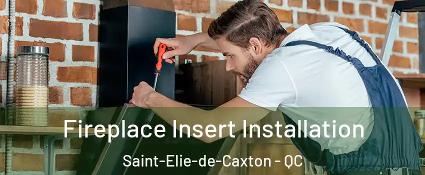  Fireplace Insert Installation Saint-Elie-de-Caxton - QC