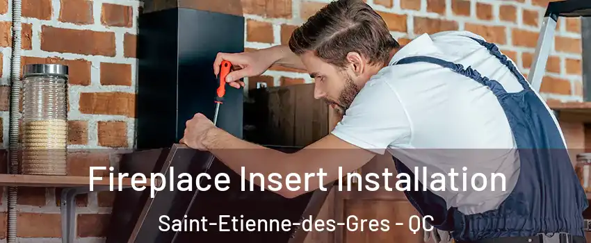  Fireplace Insert Installation Saint-Etienne-des-Gres - QC