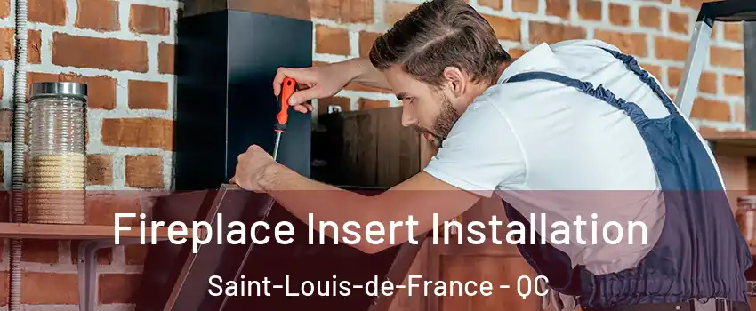  Fireplace Insert Installation Saint-Louis-de-France - QC