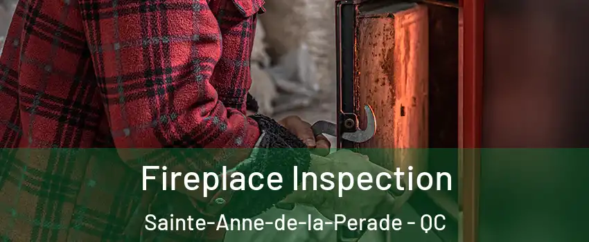  Fireplace Inspection Sainte-Anne-de-la-Perade - QC