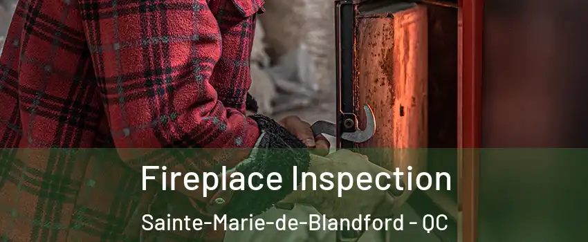  Fireplace Inspection Sainte-Marie-de-Blandford - QC