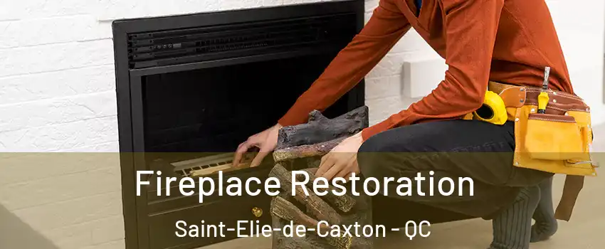  Fireplace Restoration Saint-Elie-de-Caxton - QC