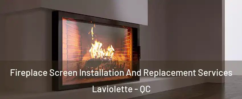 Fireplace Screen Installation And Replacement Services Laviolette - QC