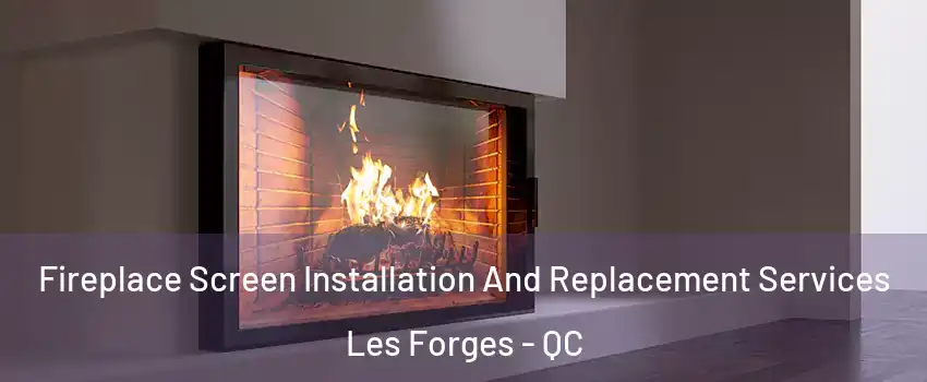 Fireplace Screen Installation And Replacement Services Les Forges - QC