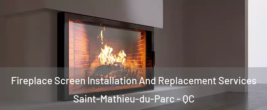 Fireplace Screen Installation And Replacement Services Saint-Mathieu-du-Parc - QC