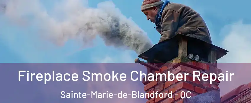  Fireplace Smoke Chamber Repair Sainte-Marie-de-Blandford - QC