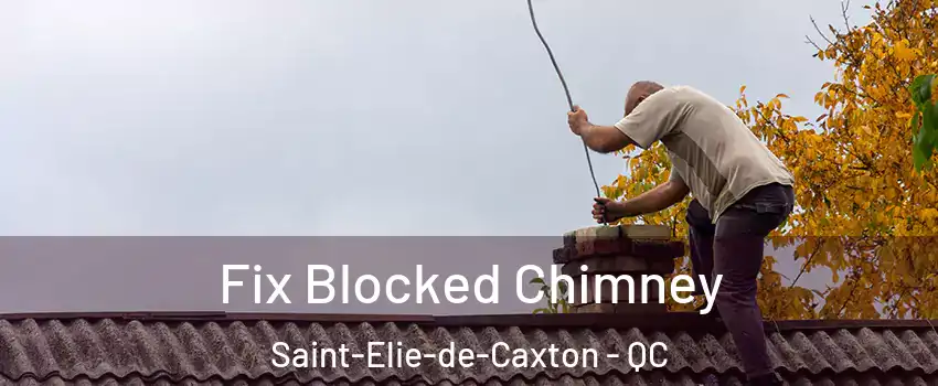  Fix Blocked Chimney Saint-Elie-de-Caxton - QC