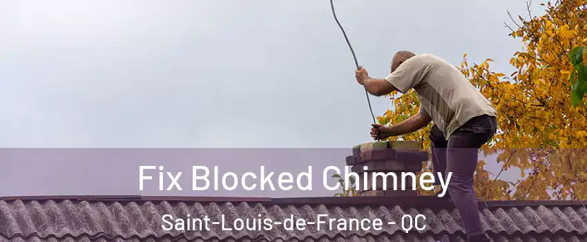  Fix Blocked Chimney Saint-Louis-de-France - QC
