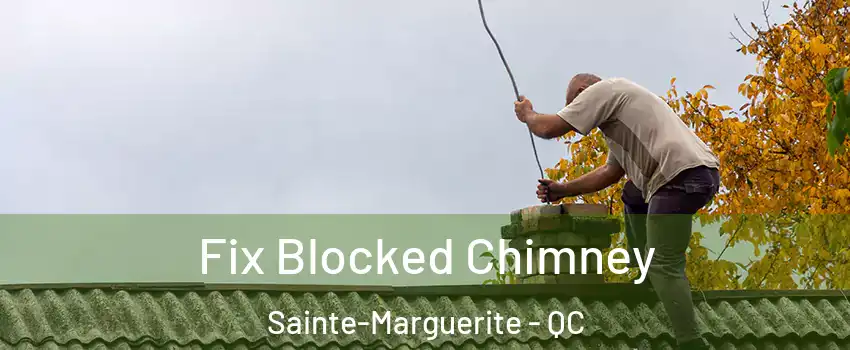  Fix Blocked Chimney Sainte-Marguerite - QC