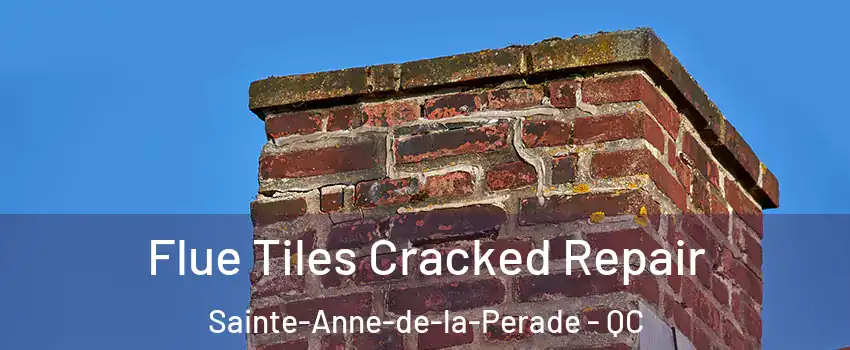  Flue Tiles Cracked Repair Sainte-Anne-de-la-Perade - QC
