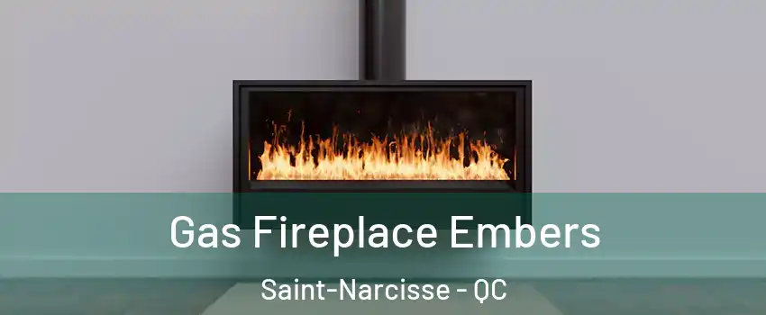  Gas Fireplace Embers Saint-Narcisse - QC