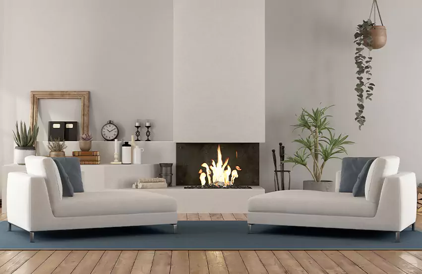 Custom Fireplace Design in Trois-Rivieres, QC