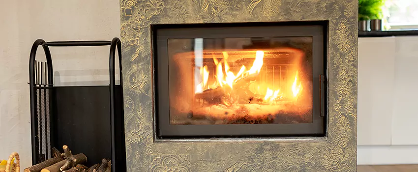 Decorative Electric Fireplace Installation in Saint-Boniface, QC