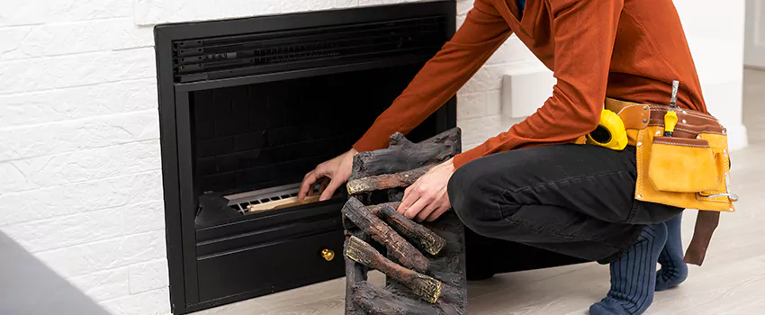 Metal Fireplace Installation in Saint-Boniface, Quebec