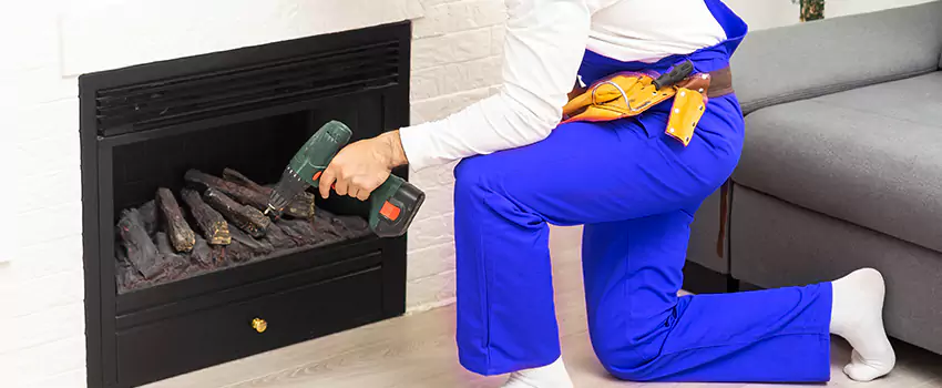 B-Vent Gas Fireplace Installation in Saint-Boniface, QC