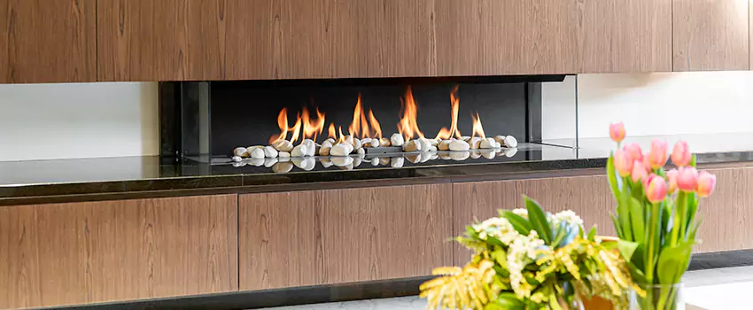 Outdoor Modern Fireplace Renovation Services in Sainte-Marguerite, QC