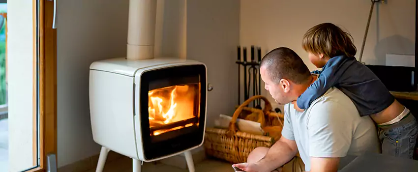 Morso Cast Iron Fireplace Insert Installation in Saint-Boniface, QC