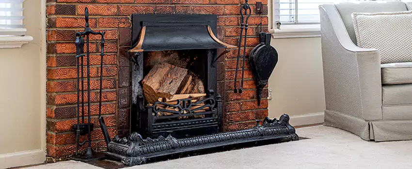 Vintage-style Fireplace Redesign in Sainte-Marguerite, Quebec