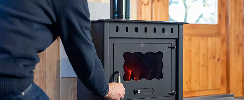 Pellet Stove Chimney Pipe Installation in Sainte-Marguerite, QC