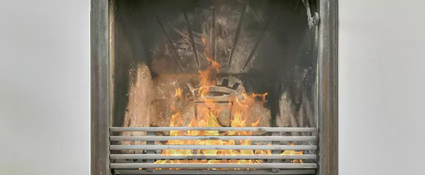 Travis Industries Linear Gas Fireplace Installation in Saint-Boniface, Quebec