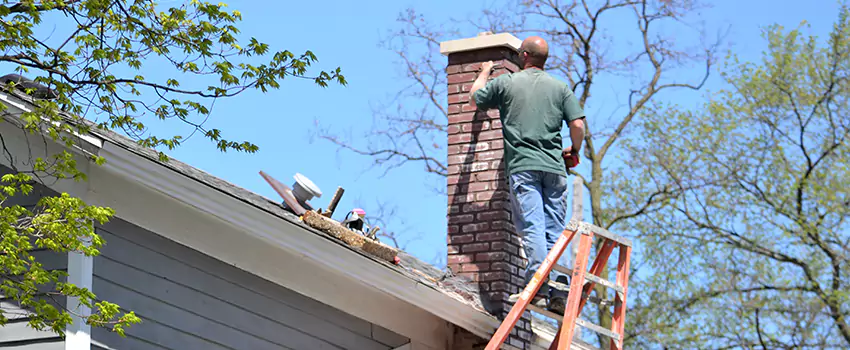 Chimney Crown Repair in Sainte-Marguerite, Quebec