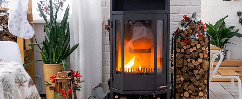 Thelin Hearth Products Direct Vent Gas Stove Fireplace Inspection in Sainte-Marguerite, QC