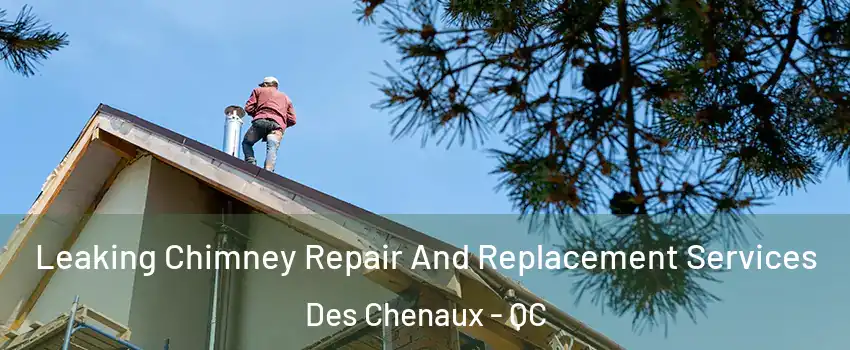  Leaking Chimney Repair And Replacement Services Des Chenaux - QC