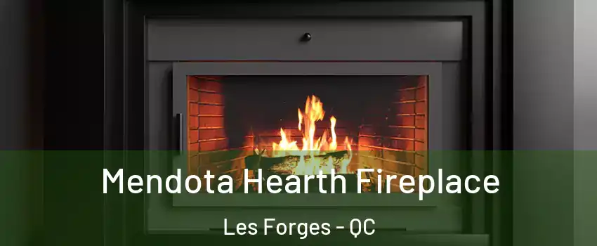 Mendota Hearth Fireplace Les Forges - QC