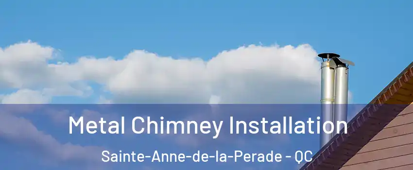  Metal Chimney Installation Sainte-Anne-de-la-Perade - QC