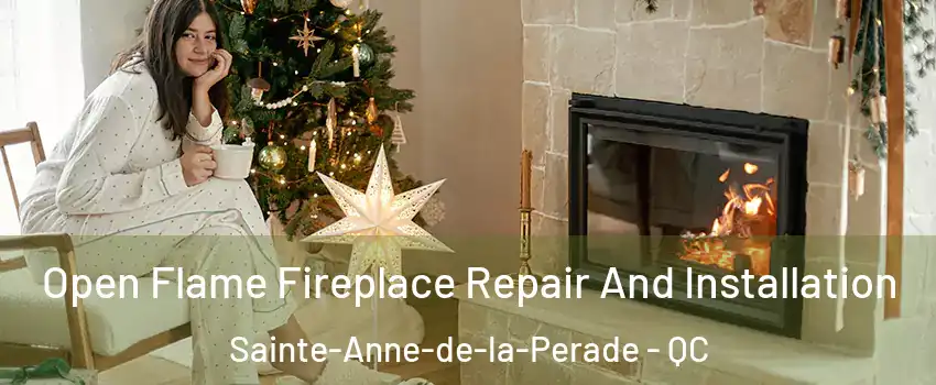  Open Flame Fireplace Repair And Installation Sainte-Anne-de-la-Perade - QC