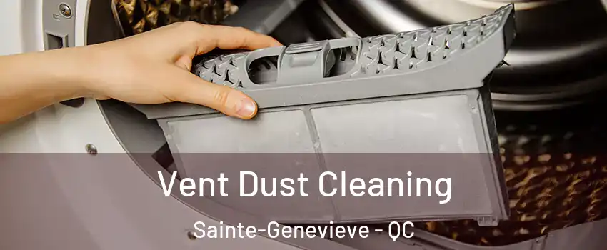  Vent Dust Cleaning Sainte-Genevieve - QC