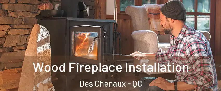  Wood Fireplace Installation Des Chenaux - QC
