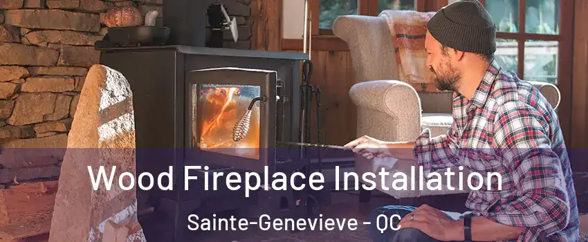  Wood Fireplace Installation Sainte-Genevieve - QC